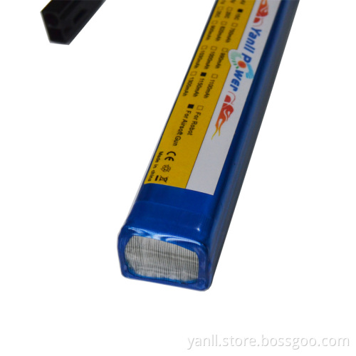 Airsoft Gun Battery Pack for M4 11.1V 1500mAh 15C